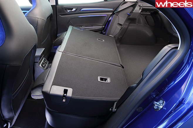 Renault -Megane -GT-interior -rear -seats