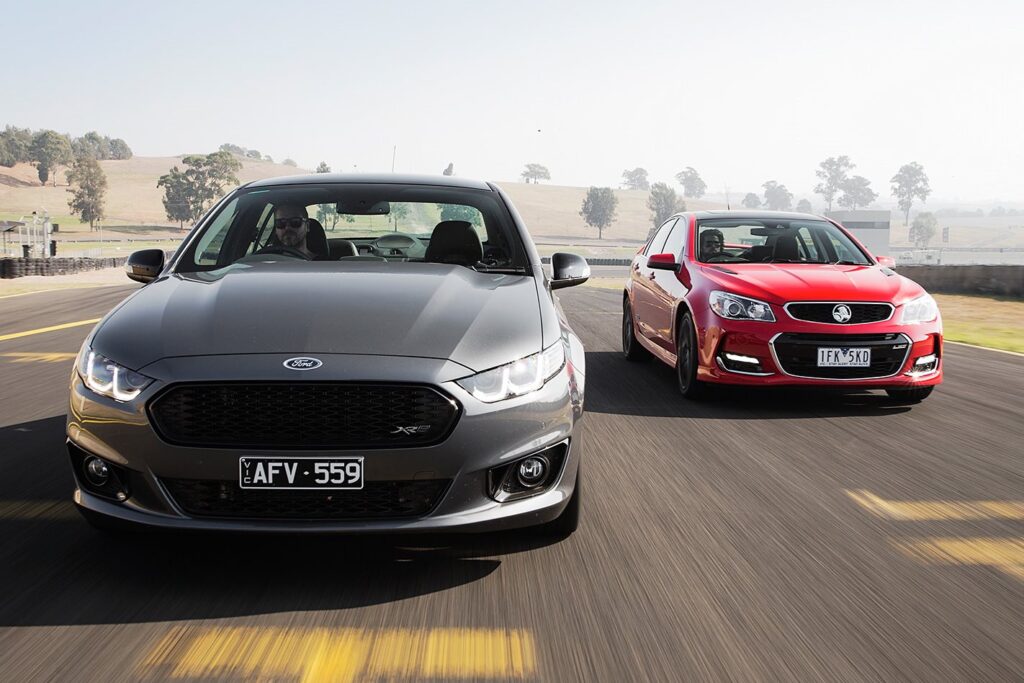Ford Falcon vs Holden Commodore