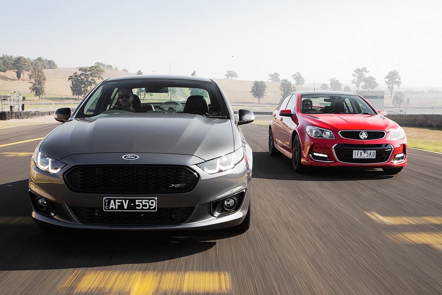 Ford Falcon vs Holden Commodore