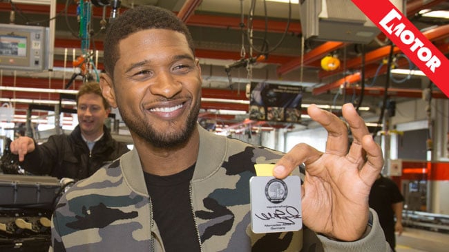 Usher, Mercedes-Benz SLS AMG, Motor magazine, Mercedes-Benz A45 AMG