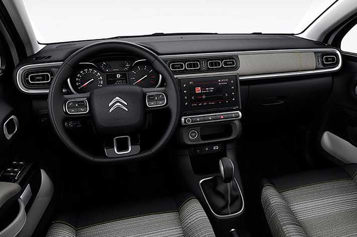 2018 Citroen C3 dashboard