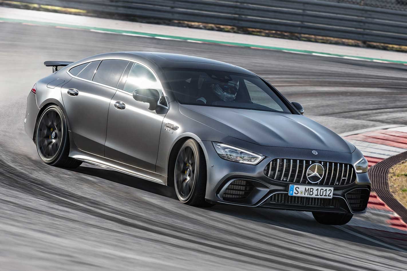 Mercedes AMG GT 4 Door Coupe drift
