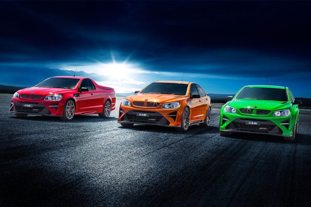 HSV GTSR trio head