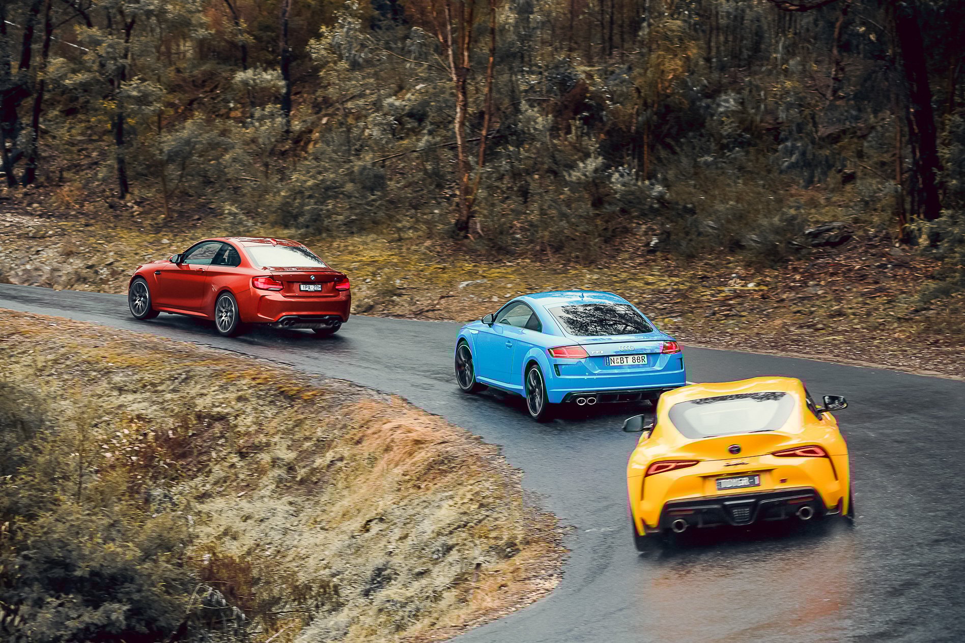 Toyota Supra vs BMW M2 vs Audi TT comparison review