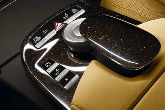 Stone interior trim mercedes