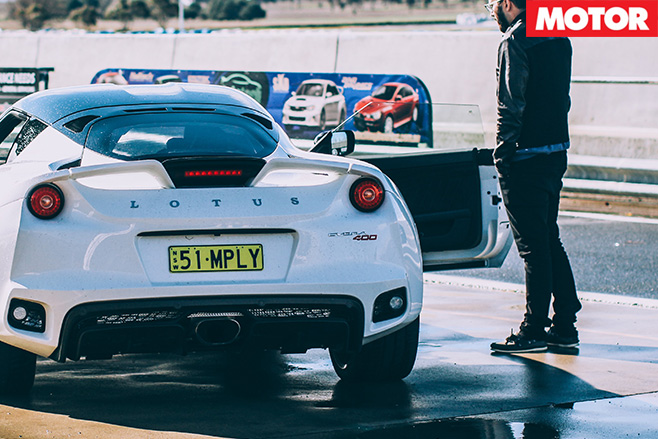 2016 Lotus Evora 400 rear 2