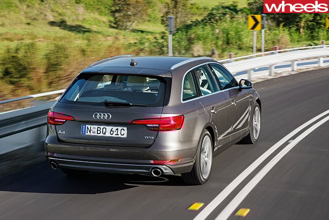 Audi -A4-Avant -rear -side