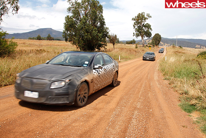 Holdens -being -tested -on -road