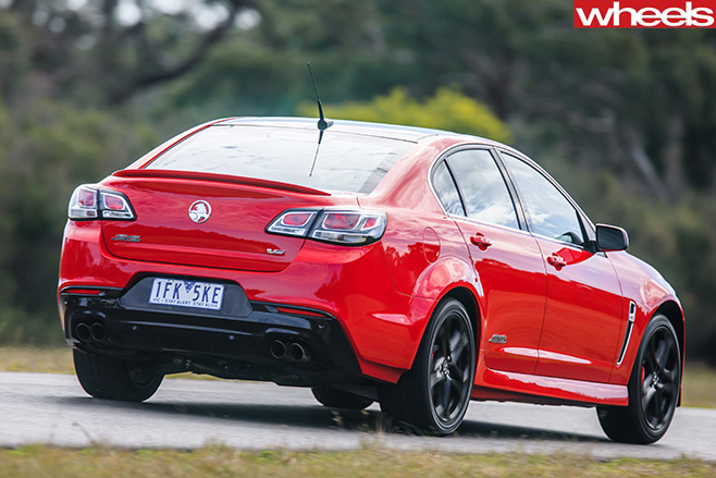 Holden -Commodore -SS-V-Redline -rear