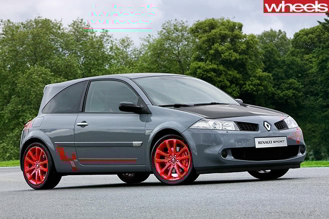 Renault Sport -Megane -side -front