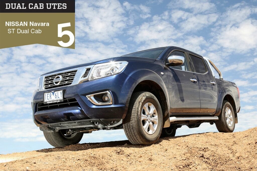 Dual-cab 4x4 ute comparison review Nissan Navara