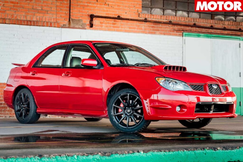 Baby Driver Subaru WRX with STI drivetrain for sale