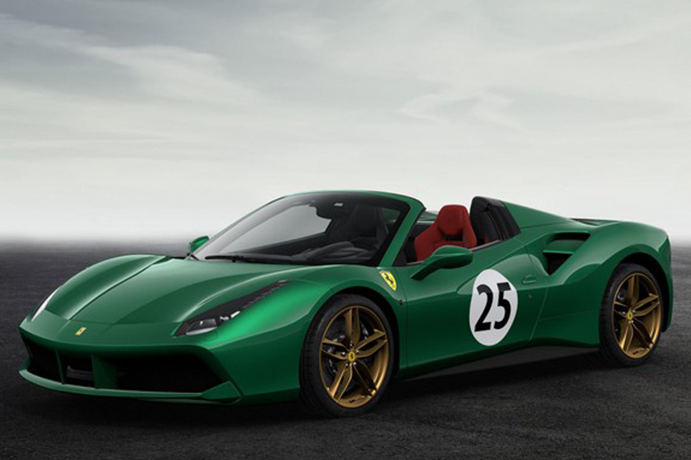 Ferrari 488 Spider retro livery 37