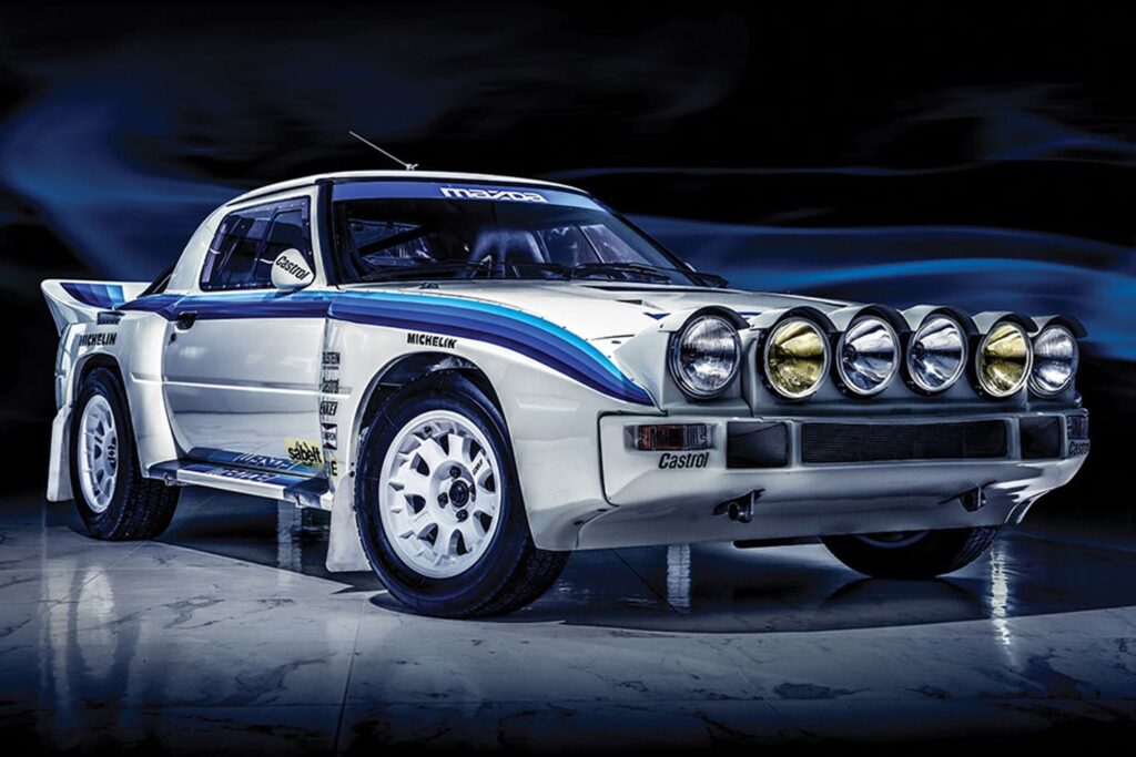 Undriven Mazda RX-7 Evo heads to auction