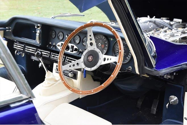 Jaguar E-Type interior