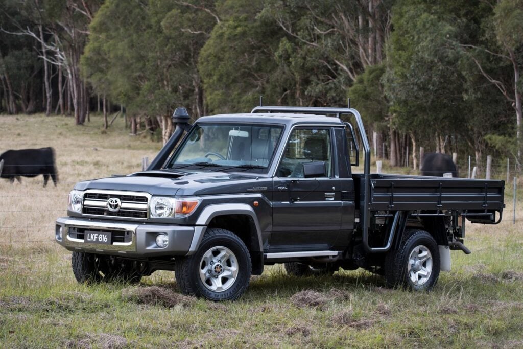 Toyota LandCruiser 70 Series safe for now
