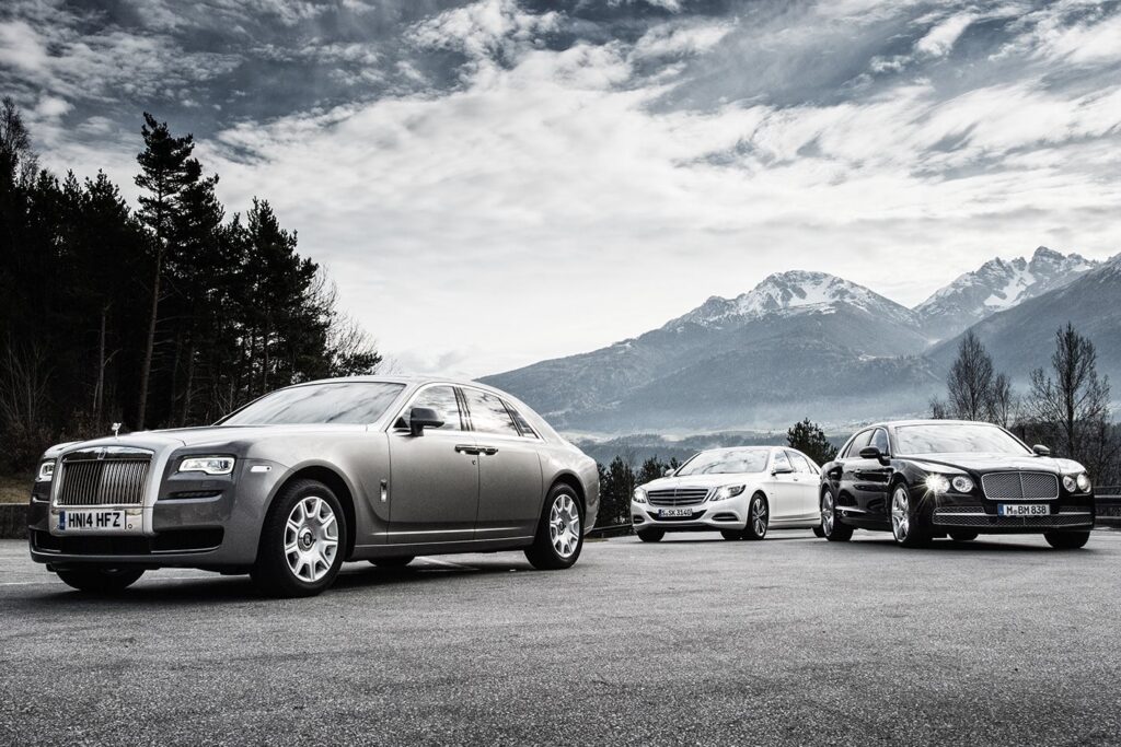 Mercedes-Benz S600 vs Rolls-Royce Ghost vs Bentley Flying Spur