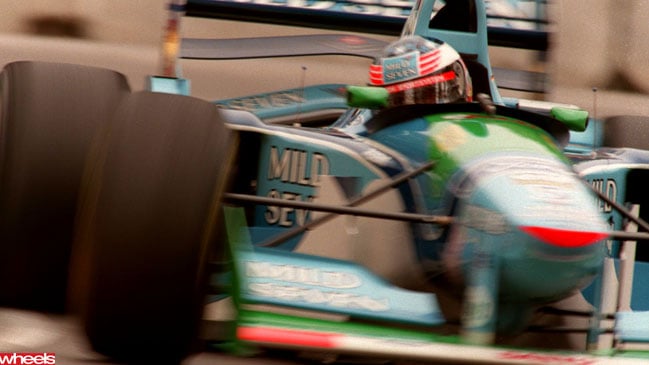 Schumacher's first title winner