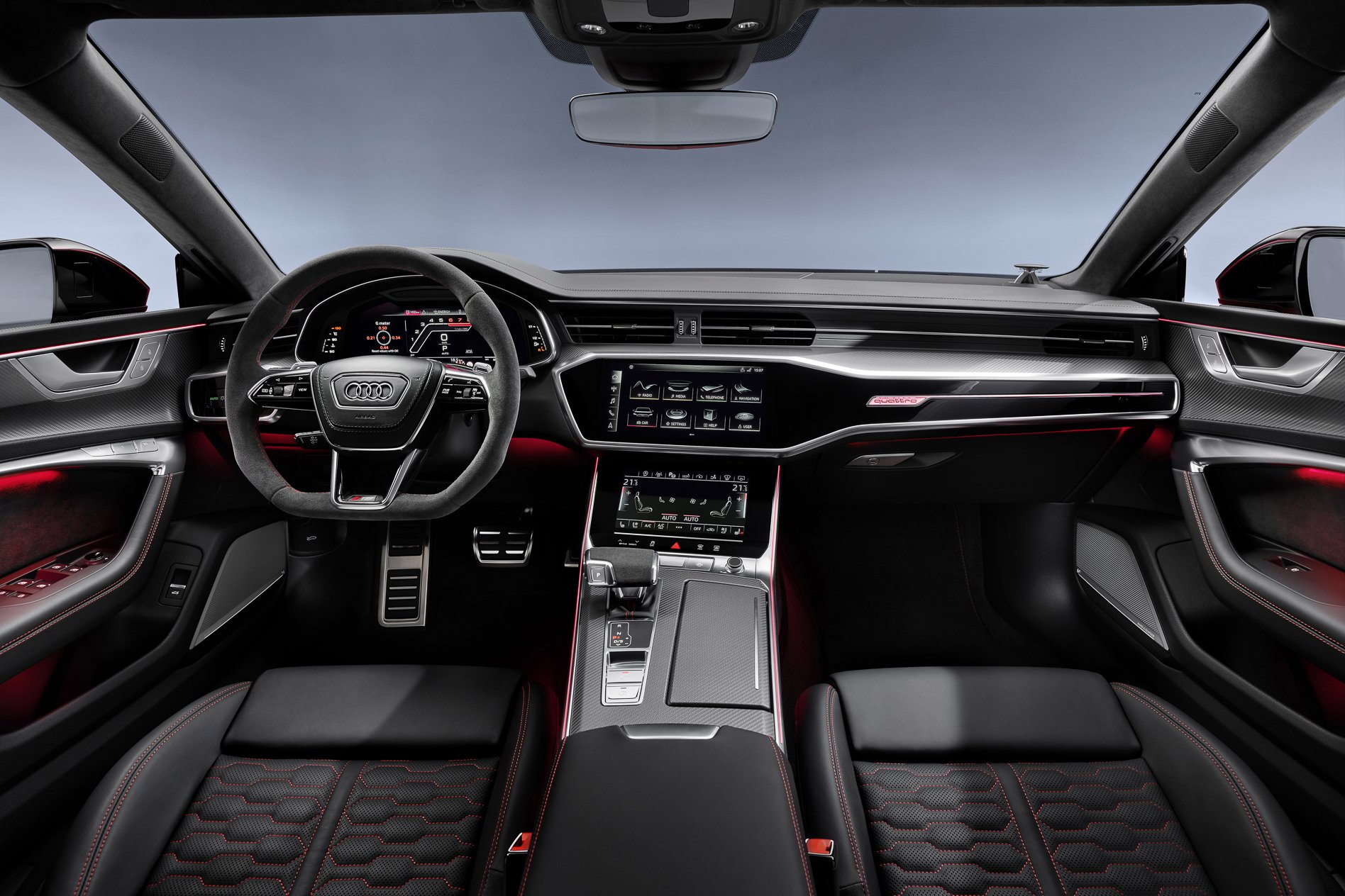 Ausi RS7 interior