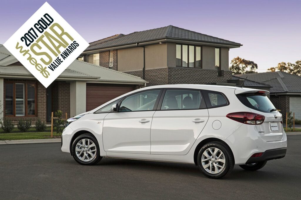 People movers under 60K Australias Best Value Cars 2017