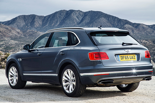 Bentley Bentayga rear
