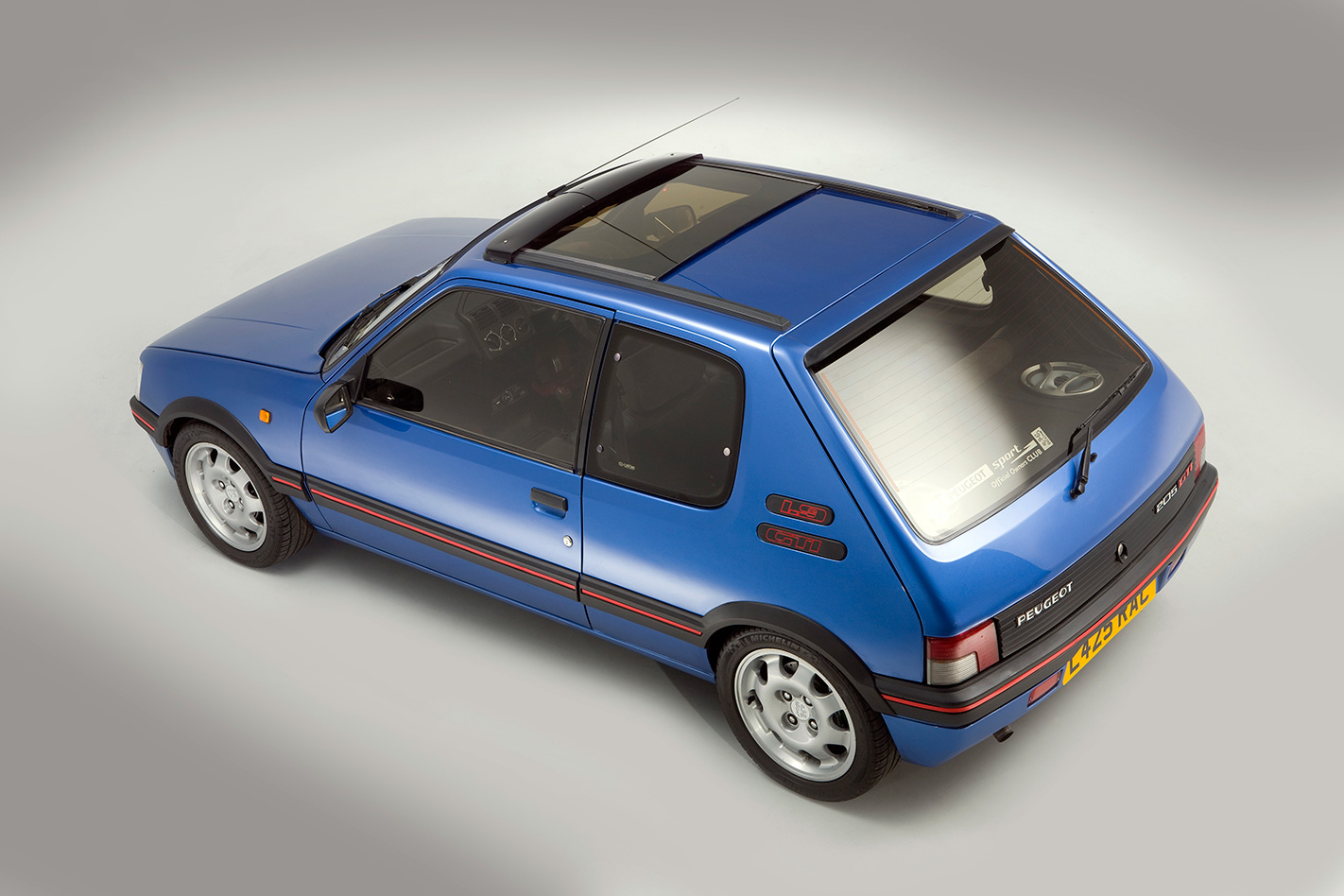 1987 Peugeot 205 GTi sunroof