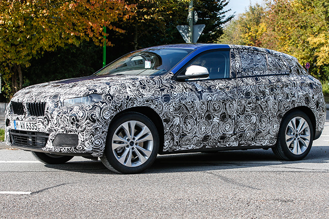 BMW-X2-spy -pic -side