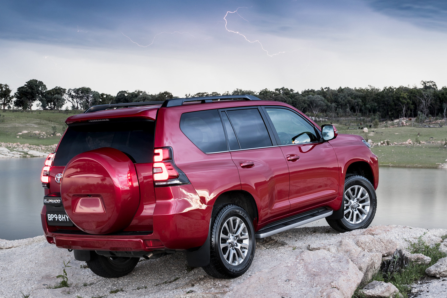 2018 Toyota Landcruiser Prado rear