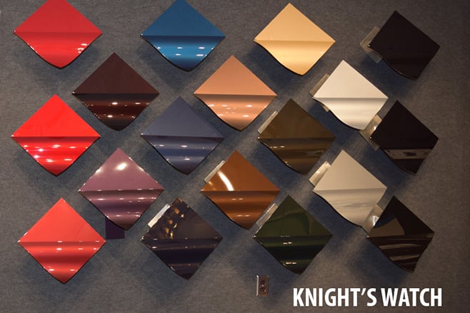 car colour palettes