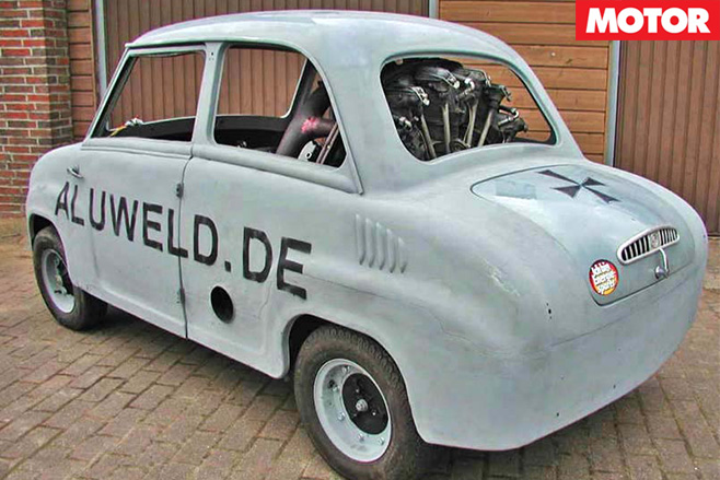 Radial ENGINE POWERED-GOGGOMOBIL
