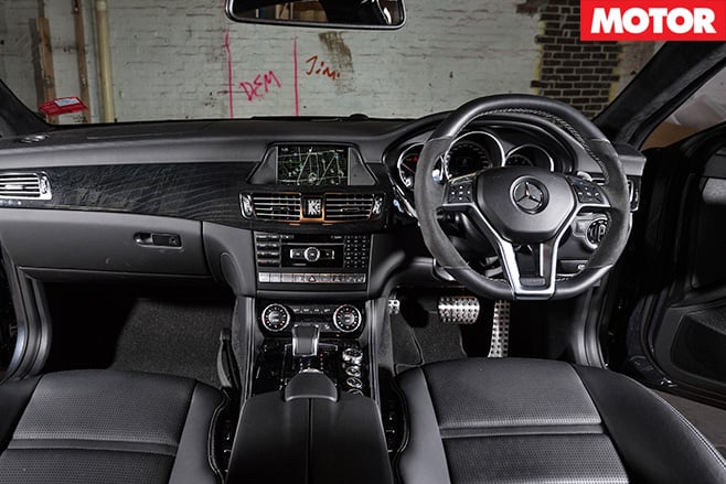 Mercedes-benz cls63 s interior