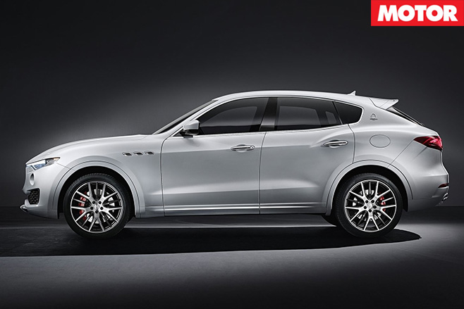 Maserati Levante side