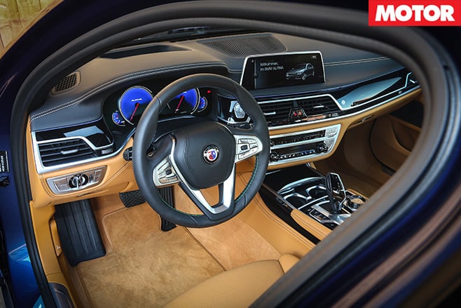 Alpina B7 interior