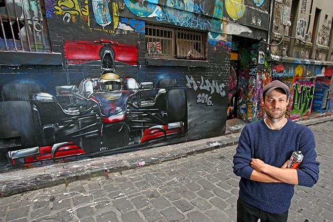 Cam Scale Hosier Lane Melbourne