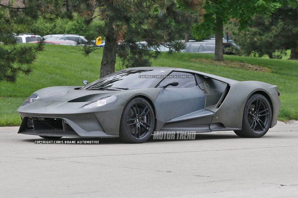 Ford GT spied