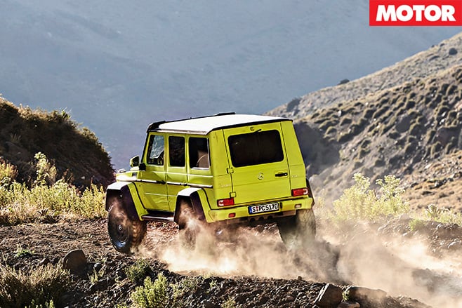 2016 Mercedes G500 4x4 Squared rear driving
