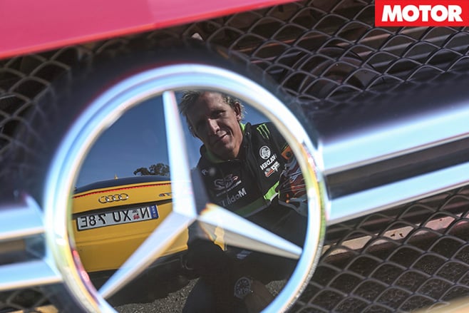 Mercedes badge
