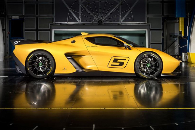 Pininfarina Fittipaldi EF7 side