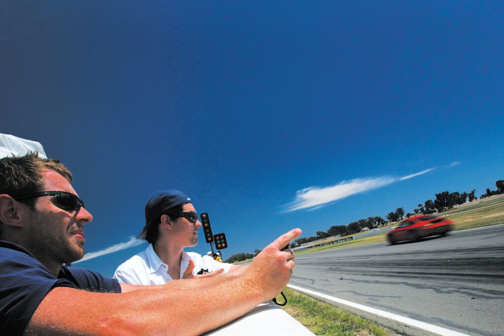 Winton Raceway testing