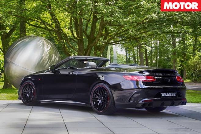 Brabus S63 AMG Cabriolet rear