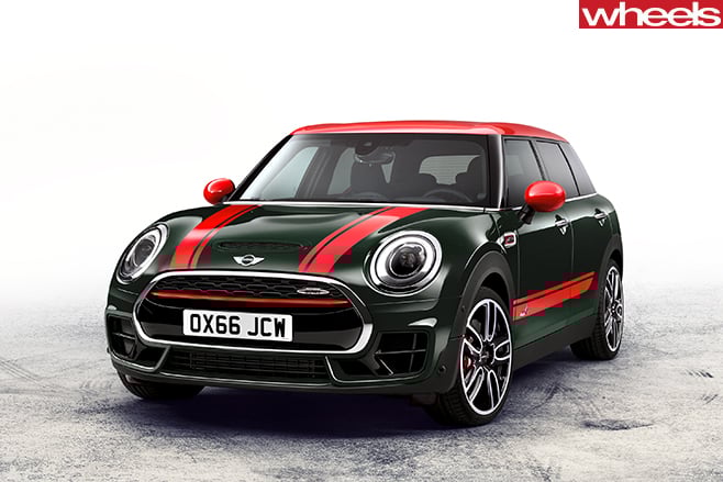 2017-mini -clubman -jcw -front -static