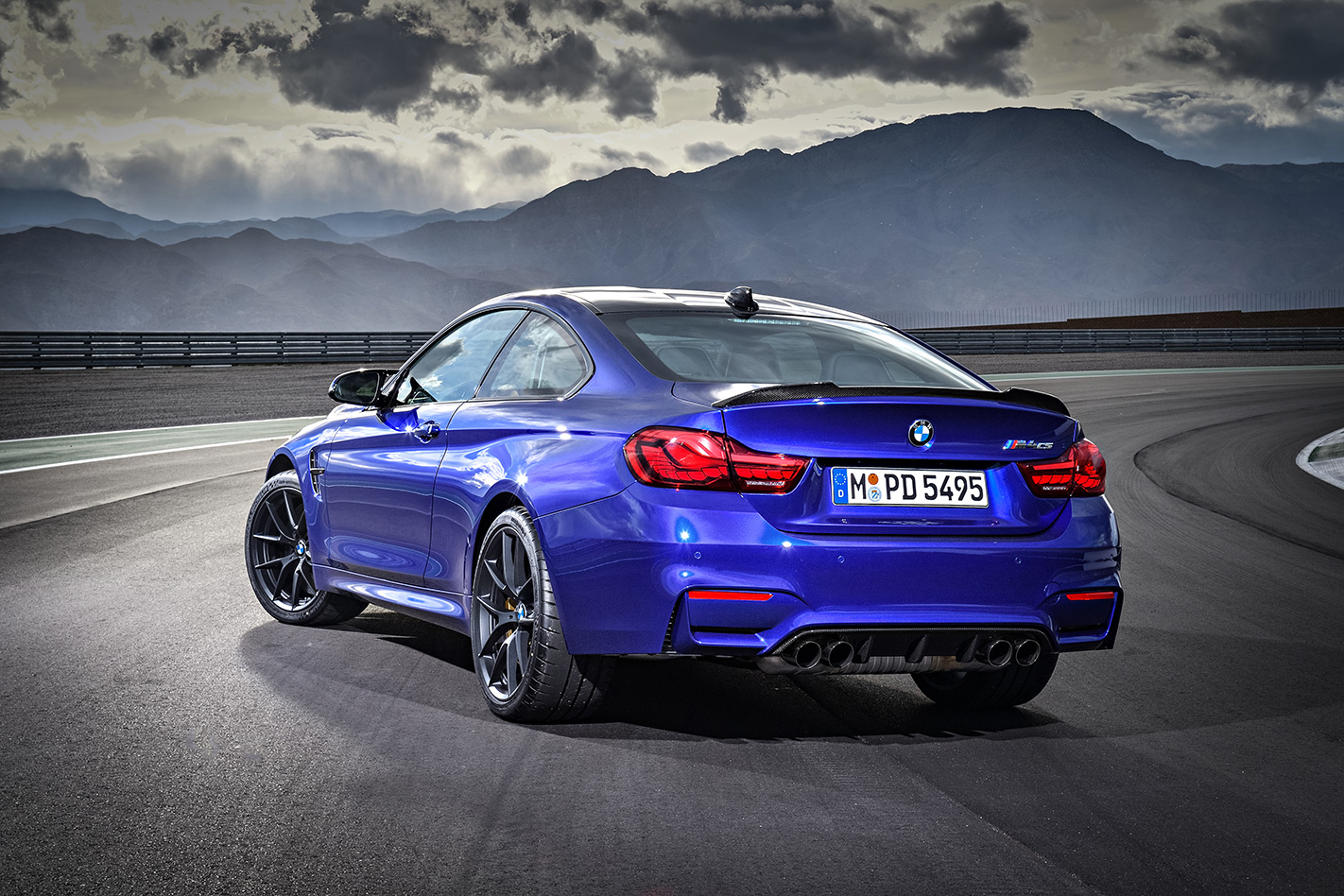 2018 BMW M4 CS rear