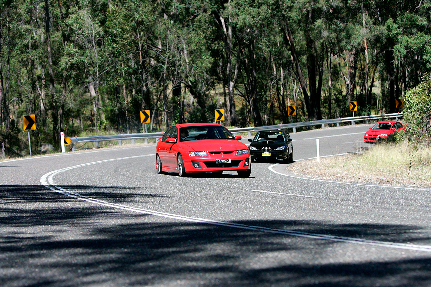 Subaru WRX STi vs Mitsubishi Evo IX vs HSV Clubsport testing.jpg