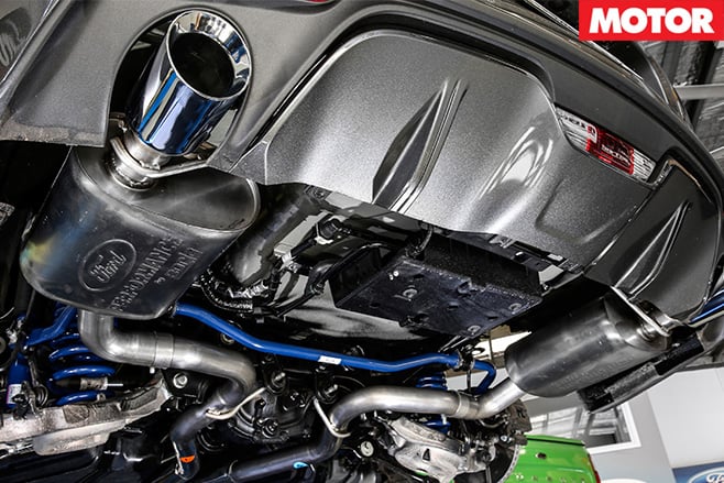 Herrod -Motorsport -Ford -Mustang -exhaust