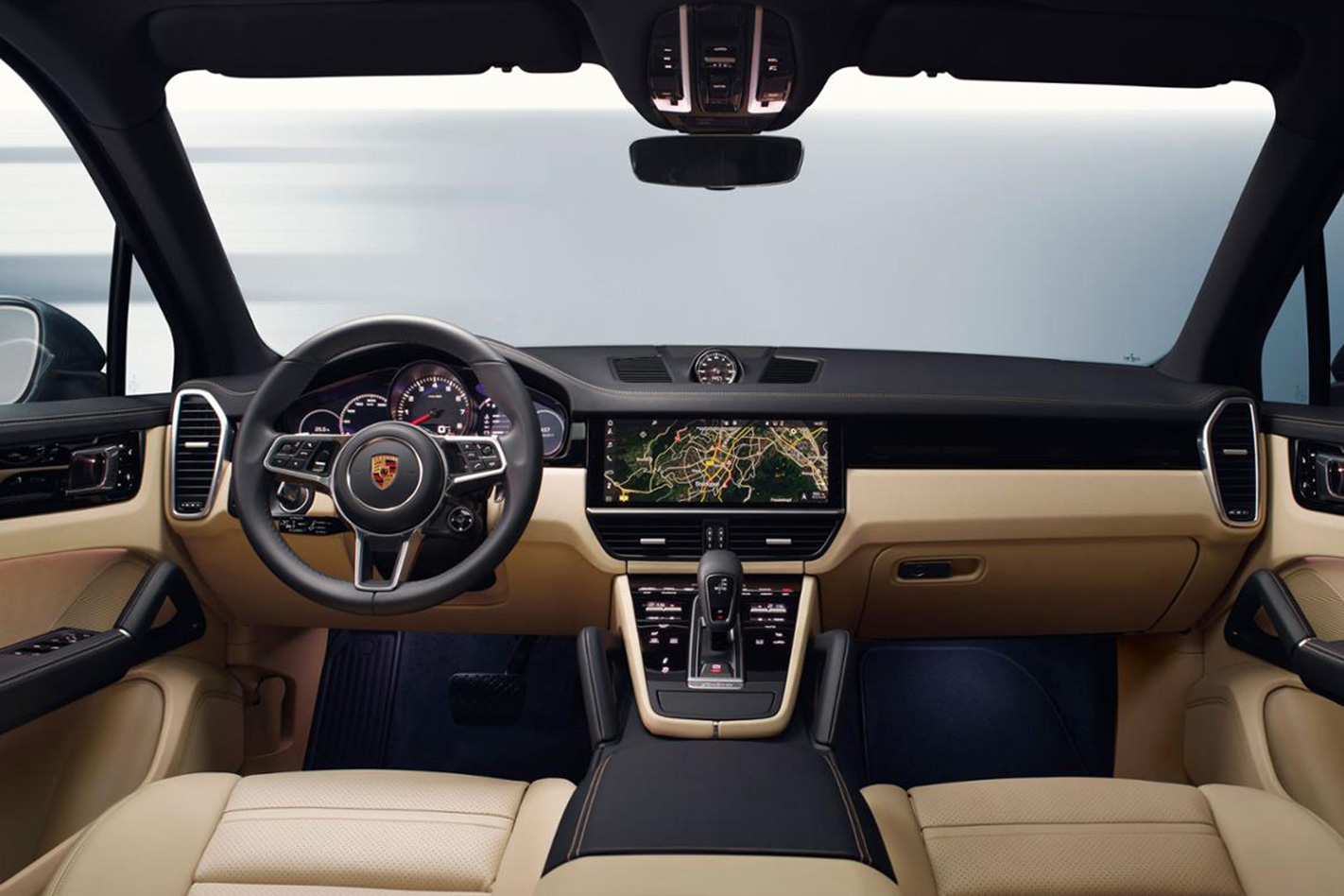2018 Porsche Cayenne interior