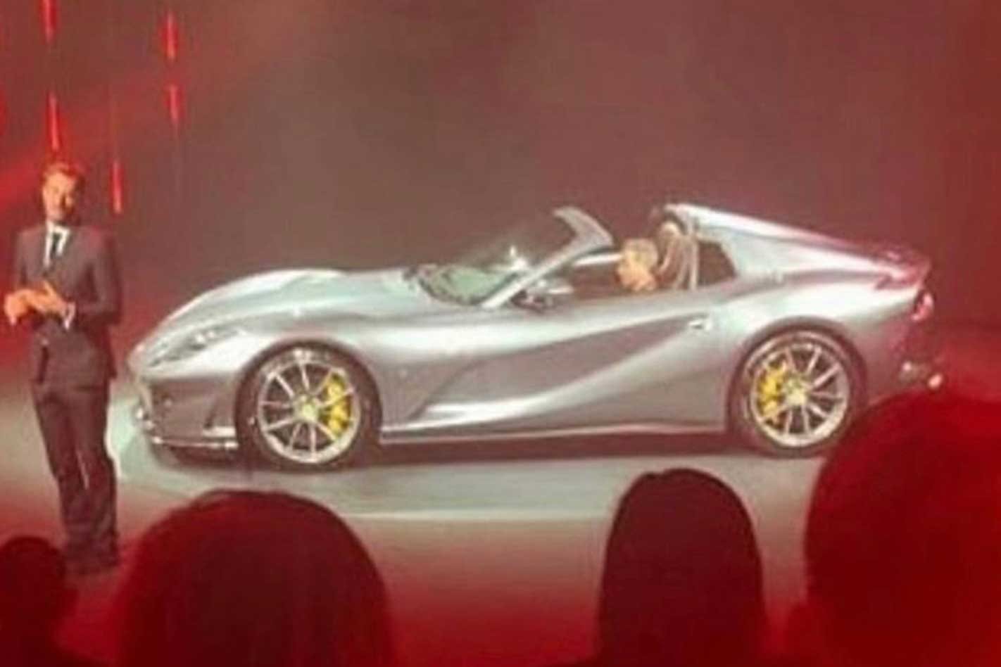 Ferrari 812 Superfast Spider leaked