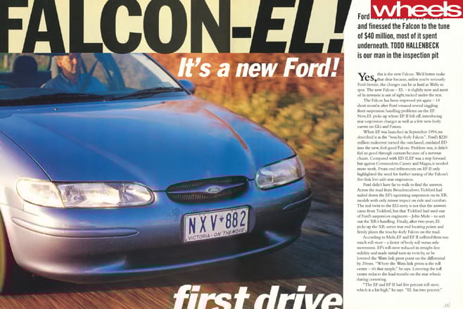 1996-Ford -EL-Falcon -Wheels -Magazine