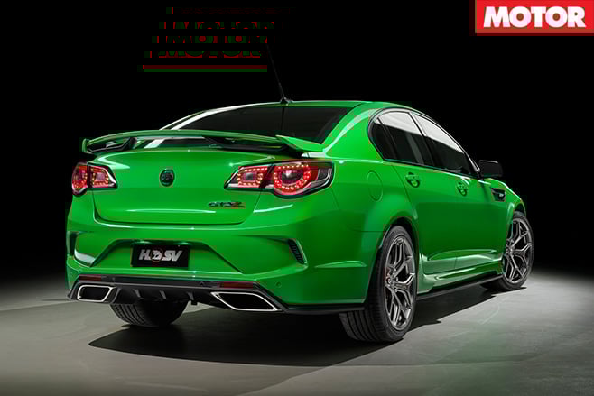 HSV GTSR rear
