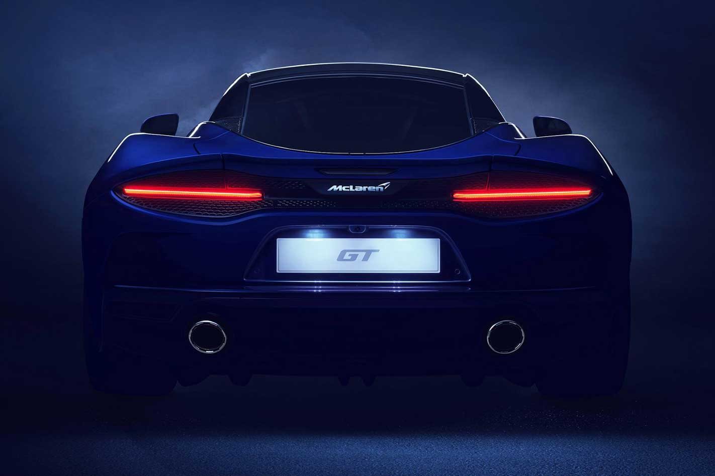 McLaren GT officially teased