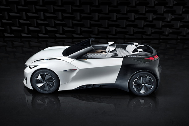 Peugeot -Fractal -Electric -car